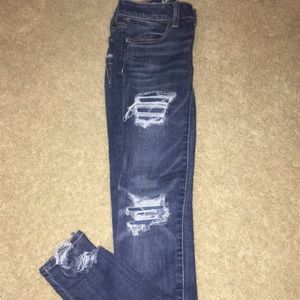 American eagle ripped jeans
